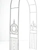 New Rose Arch Cottage 36 x 137 x 242 cm 1 Buer, Spalier, Lysthuse Uden Tag