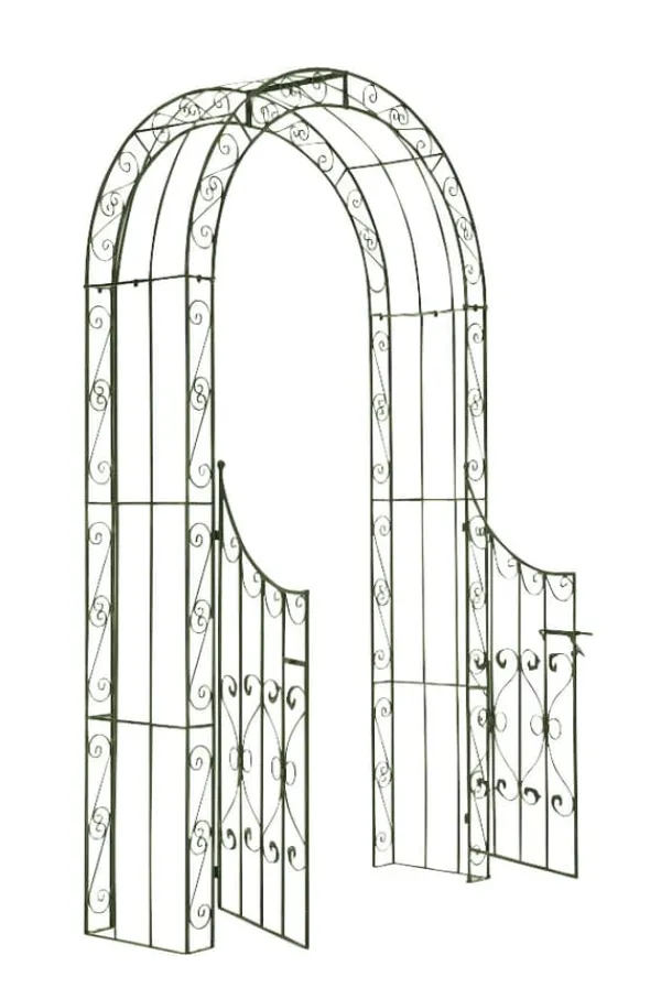 Rosenbue med Sina-port 41,5 x 135 x 245 cm 3 Buer, Spalier, Lysthuse Uden Tag