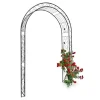 Krukker & Plantebeholdere^Roseranker, 226x144x36,5 cm, Sort
