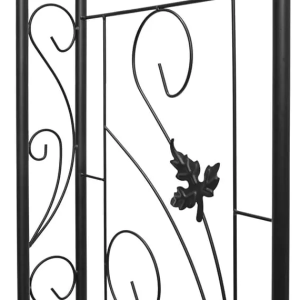 Krukker & Plantebeholdere^Roseranker, 226x144x36,5 cm, Sort