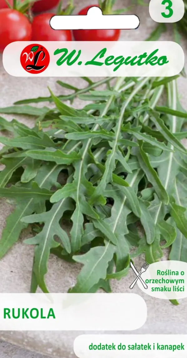 Hot Rucolafrø, årlig rucola, 0,5 g Frø