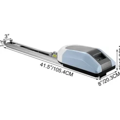 Clearance Rulleportåbner 1000N til garage, komplet med 150W fjernbetjening og automatiske skydeportesæt. Effektiv og brugervenlig løsning. Skure, Garager & Carports
