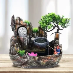 Online Rum Fontaine, Vandfunktion, Moderne Design,Brun Springvand & Damme