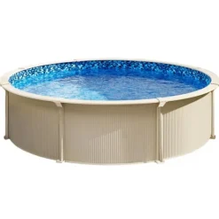 New Rund Pool Liner 33ft, Unibead Style Pool Liner, 52in væghøjde Pool- & Spatilbehør