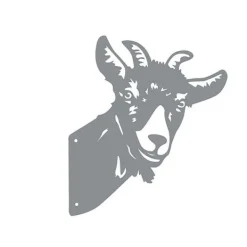 Sale Rustdekoration til haven goat Havedekorationer