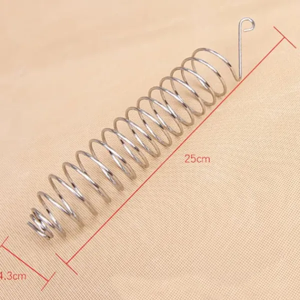 Discount Rustfrit Stål Spiral Fuglefoderhus Godbids Frugtholder til Papegøje Fuglefoderhus Til Fugle & Småvildt
