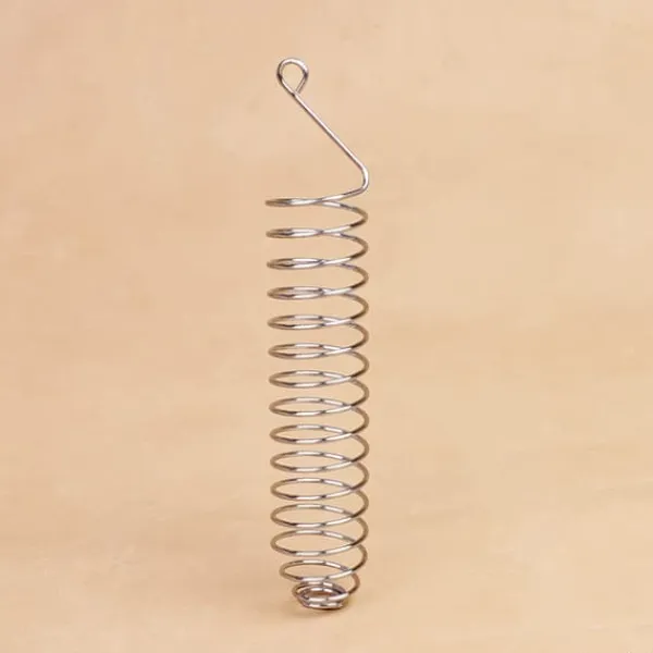 Discount Rustfrit Stål Spiral Fuglefoderhus Godbids Frugtholder til Papegøje Fuglefoderhus Til Fugle & Småvildt
