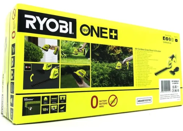 Clearance RY18GSA-0 ONE+ 18V 2-i-1 græs-/hækkeklipper – Solo Havemaskiner