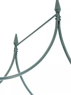 Online 60s Green Metal Rose Arch for Climbing Plants - Durable Powder Coated Garden Arbor (141x60x266 cm, 8kg) Buer, Spalier, Lysthuse Uden Tag