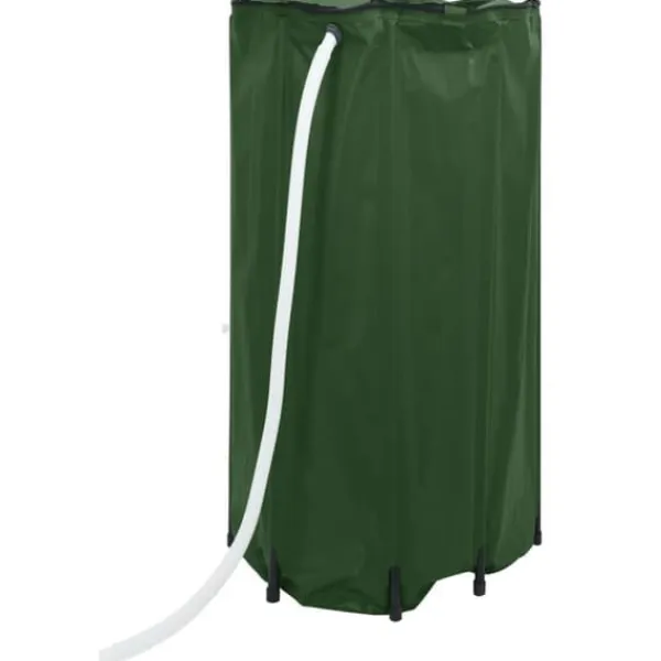 Regntønder^Sammenfoldelig vandtank med hane 380 l | Materiale: PVC