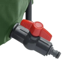 Regntønder^Sammenfoldelig vandtank med hane 380 l | Materiale: PVC