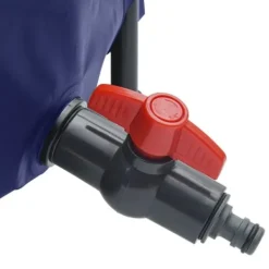 Best Sammenfoldelig vandtank med hane - Regnvandsbeholder 500 L | Materiale: PVC Regntønder