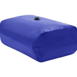 New Sammenfoldelig vandtank med hane 1500L - PVC | Farve: Grøn | Størrelse: 1500 liter Regntønder