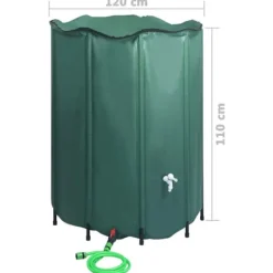 Hot Sammenklappelig regnvandsbeholder med hane 1250 l - Regnvandsbeholder - Regnvandsbeholdere - Home & Living Regntønder