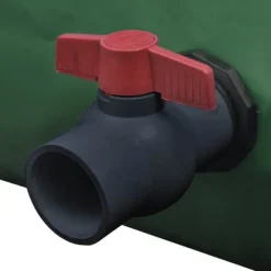 Outlet Sammenklappelig vandbeholder 3000 l i PVC - Holdbar og transportabel | Farve: Grøn | Størrelse: 3000 l Regntønder