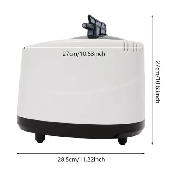 Sale Sauna Dampgenerator - Mini - 3 L Kapacitet - 1000 W - 220 V 50 Hz - EU-stik - Fjernbetjening & Touch - 304 Rustfrit Stål Sauna