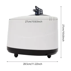 Sale Sauna Dampgenerator - Mini - 3 L Kapacitet - 1000 W - 220 V 50 Hz - EU-stik - Fjernbetjening & Touch - 304 Rustfrit Stål Sauna