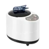 Sauna^Sauna Dampgenerator, 1000W Effekt, 0,66 Gal Kapacitet, 220V Spænding, 5-95 mins Timer, Anti-elektrisk Stød Sikkerhed
