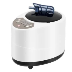 Sauna^Sauna Dampgenerator, 1000W Effekt, 0,66 Gal Kapacitet, 220V Spænding, 5-95 mins Timer, Anti-elektrisk Stød Sikkerhed