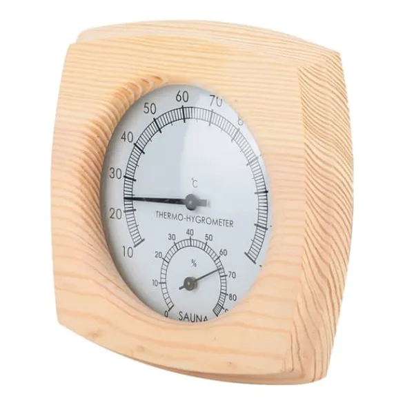 Sauna^Sauna Digitalt Termometer Hygrometer Fugtighedstemperaturmåler