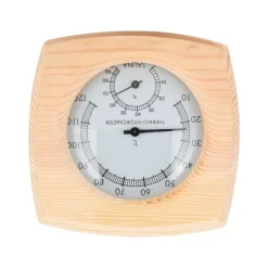 Sauna^Sauna Digitalt Termometer Hygrometer Fugtighedstemperaturmåler