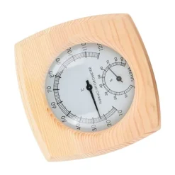 Sauna^Sauna Digitalt Termometer Hygrometer Fugtighedstemperaturmåler