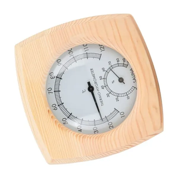 Sauna^Sauna Digitalt Termometer Hygrometer Fugtighedstemperaturmåler