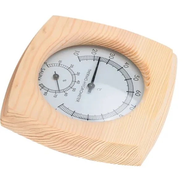 Sauna^Sauna Digitalt Termometer Hygrometer Fugtighedstemperaturmåler