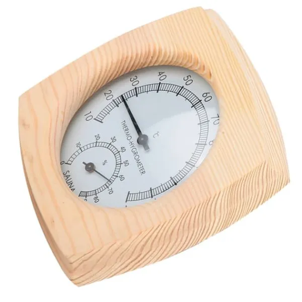 Sauna^Sauna Digitalt Termometer Hygrometer Fugtighedstemperaturmåler