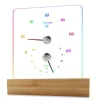 Sauna^Sauna termometer hygrometer med RGB lys