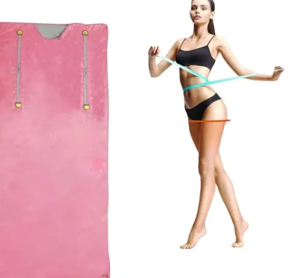 Sale Sauna Tæppe, Kropsafslapning, Termisk Terapi,Pink, 220 V, EU-stik Sauna