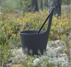 Discount Saunakurv RENTO PISARA 5L, sort Sauna