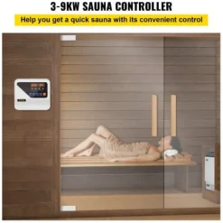 Sauna^Saunaovn Controller, 24,4x21,2x7,8 cm, Temperaturstyring