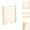 Sauna^Saunatilbehør - Living S-formet ryglæn til sauna massivt fyrretræ
