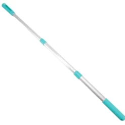 Online 3-sektion teleskopisk swimmingpoolstang aftagelig aluminiums forlængerstang til swimmingpool til rengøringsnet Pool- & Spatilbehør