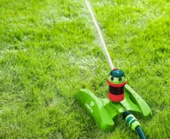 Vanding^Sektorsprinkler, 6-funktion med drev, justerbart område