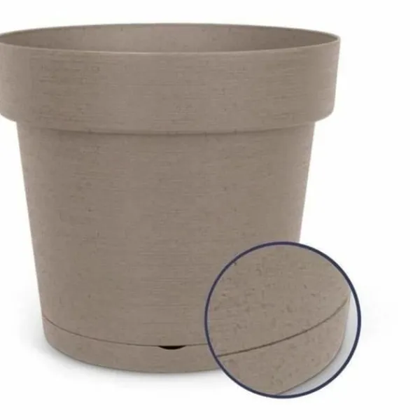 New Selvvandende pot Garden ID Taupe Krukker & Plantebeholdere