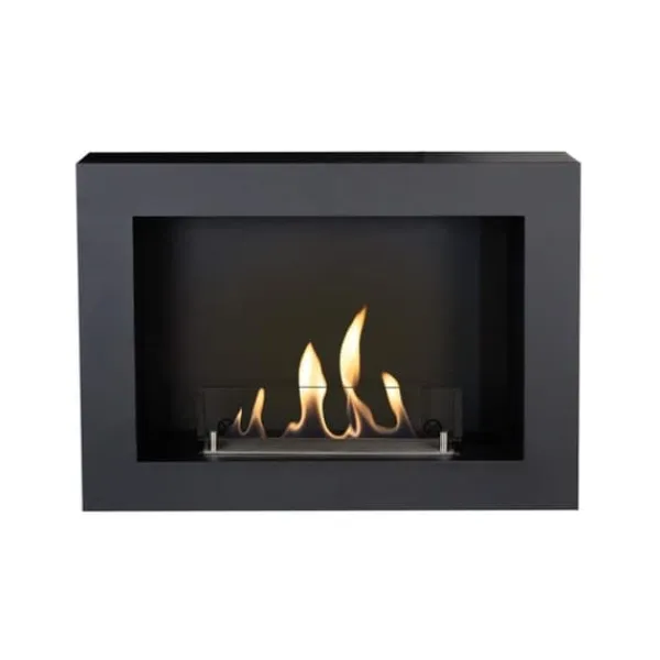 Serra bio-ethanol vægovn - Sort - Mood pejs - 1,5 KW varme Pejse