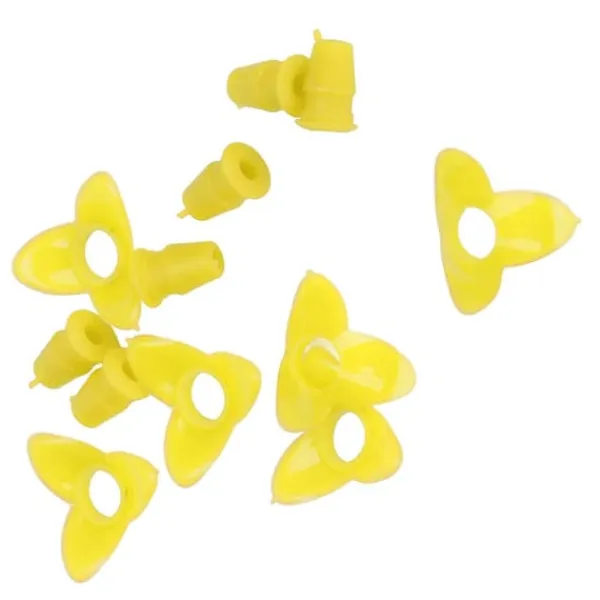 Online 30Set Ersättningsdelar för Fågelmatare Blomma Plast Fågelmatare Ersättningsdelar Tillbehör för GardenYellow Til Fugle & Småvildt