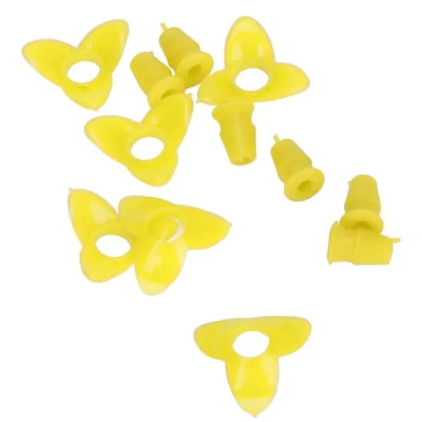 Online 30Set Ersättningsdelar för Fågelmatare Blomma Plast Fågelmatare Ersättningsdelar Tillbehör för GardenYellow Til Fugle & Småvildt