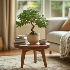 Krukkeplanter Indendørs^S-formet bonsai - Zelkova serrata - Højde 20-30cm - ⌀20cm