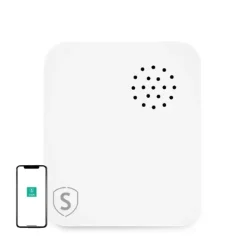 Hot Smart Home WiFi Vibrationsensor - Vit Sensorer Til Sikkerhedssystemer