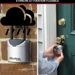 New Sikker nøgleboks i XS-størrelse med håndtag - MASTER LOCK 5406EURD Pengeskabe