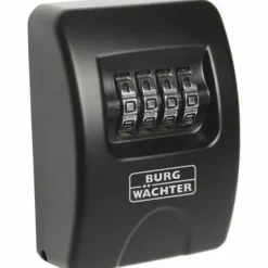 Pengeskabe^Sikkerhedsboks Burg-Wachter KeySafe 10 Nøgler Sort Zink 13 x 4 x 18 cm