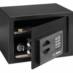 Outlet Sikkerhedsboks Burg-Wachter FAVOR S5 E Sort Metal 25 x 35 x 25 cm Pengeskabe