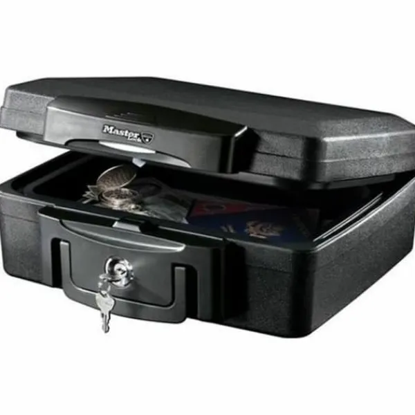 Outlet Sikkerhedsboks Master Lock H0100EURHRO 4,9 L Sort Pengeskabe