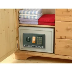 Discount Sikkerhedsboks Meister 35 x 25 x 25 cm Rustfrit stål Pengeskabe