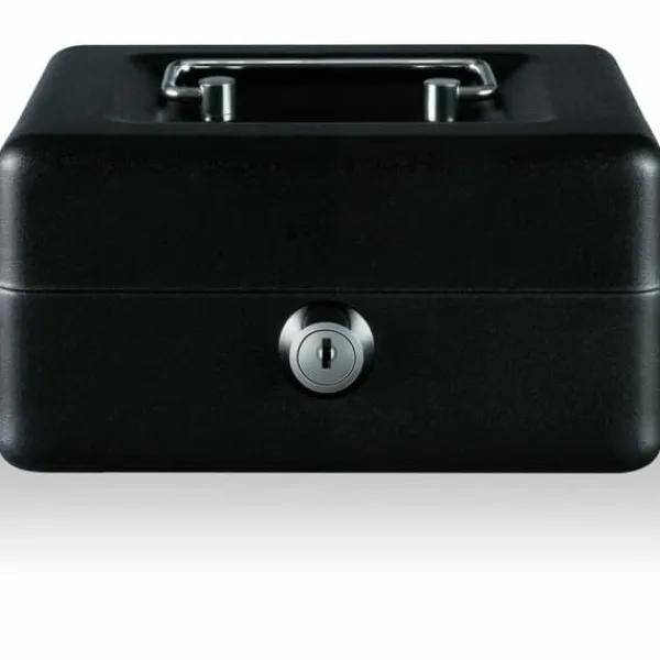Pengeskabe^Sikkerhedsboks Yale Y-CB0800NFP Sort Metal Stål