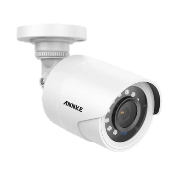 Sikkerhedsmonitorer & Videokameraer^Sikkerhedskamera, 2MP HD Opløsning, 4-i-1 Kompatibilitet, Hvid