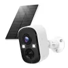 Sikkerhedsmonitorer & Videokameraer^Sikkerhedskamera, Solcelledrevet, AI Menneskedetektion,Solarkamera uden kort